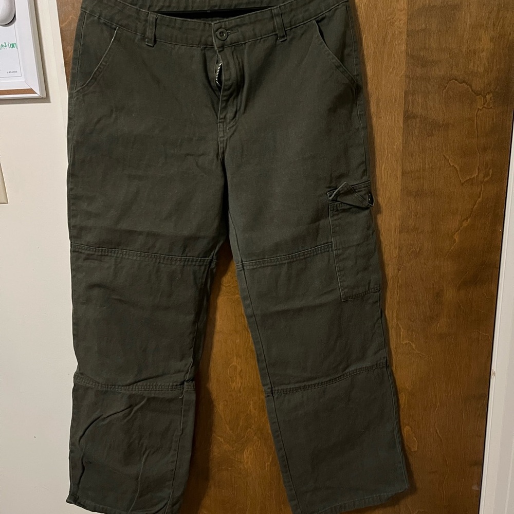 Women’s Green Cargo Pants